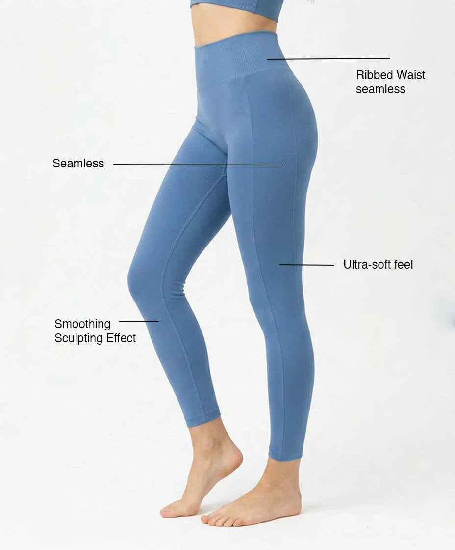 Legging Yoga Taille Haute Gainant en Tencel™ - UltimComfort - Elindra Yoga